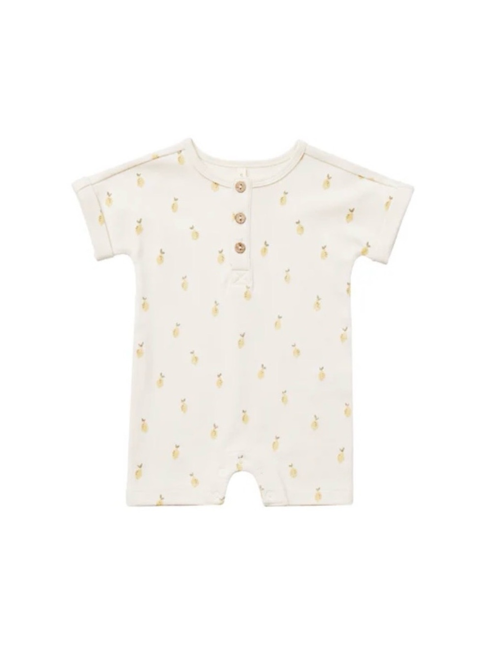 NWT Quincy Mae Lemons Short Sleeve One-Piece, 18-24